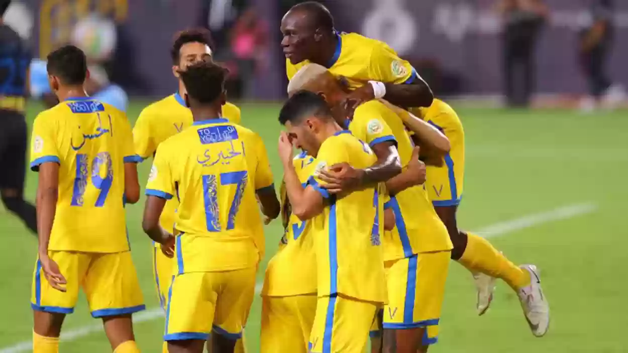 النصر يلعب باستماتة