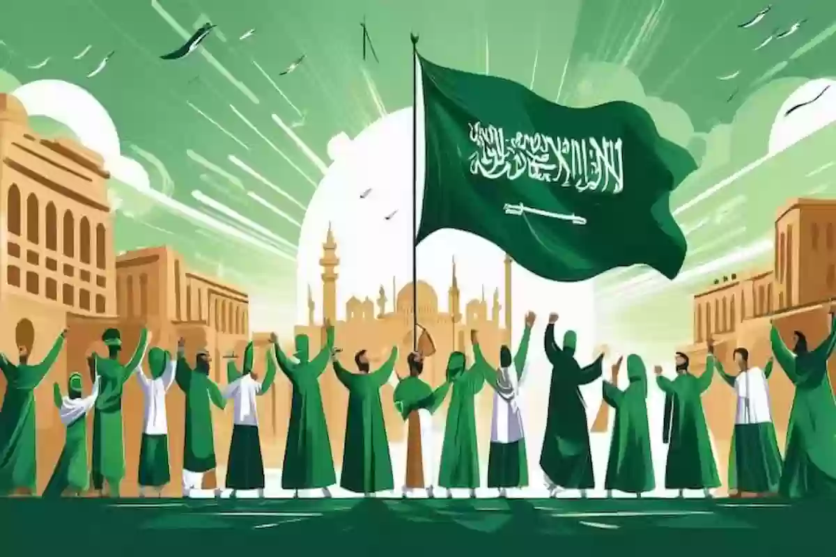 ثيمات ورمزيات اليوم الوطني السعودي 2024 صور اليوم الوطني السعودي