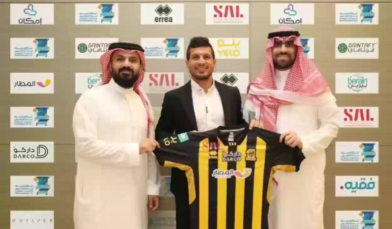 رئيس الاتحاد السعودي مودعًا طارق حامد